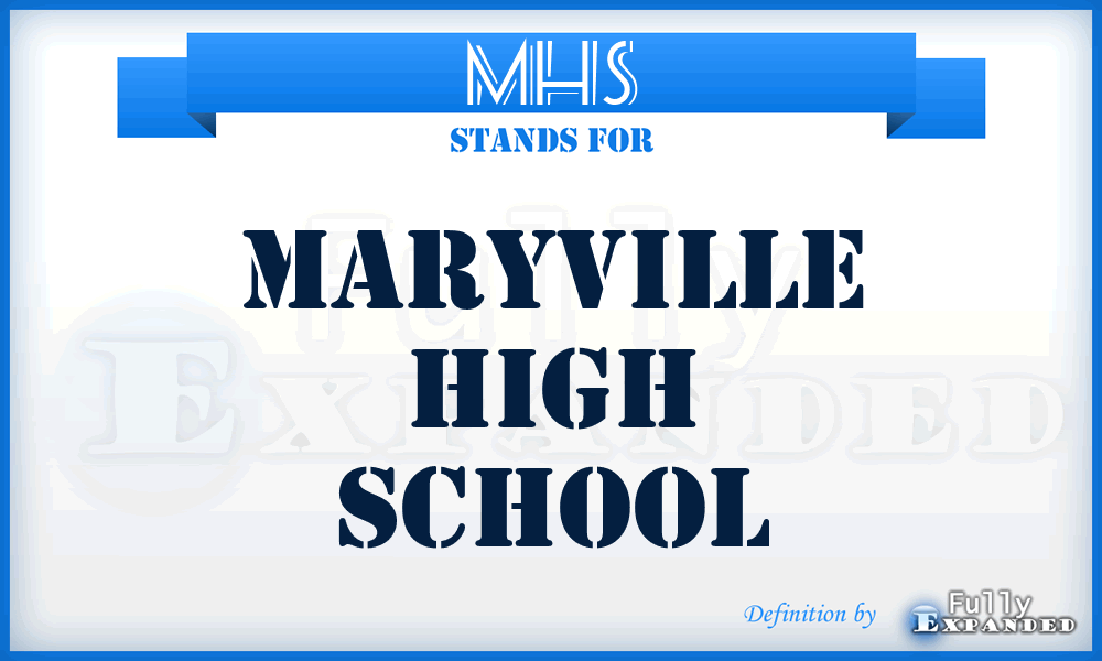 MHS - Maryville High School