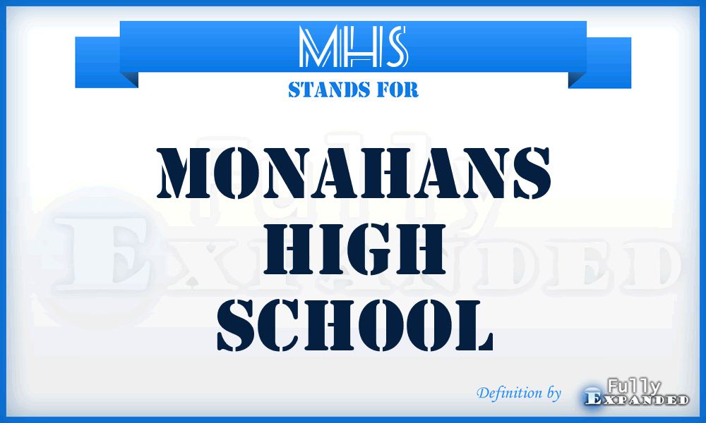 MHS - Monahans High School