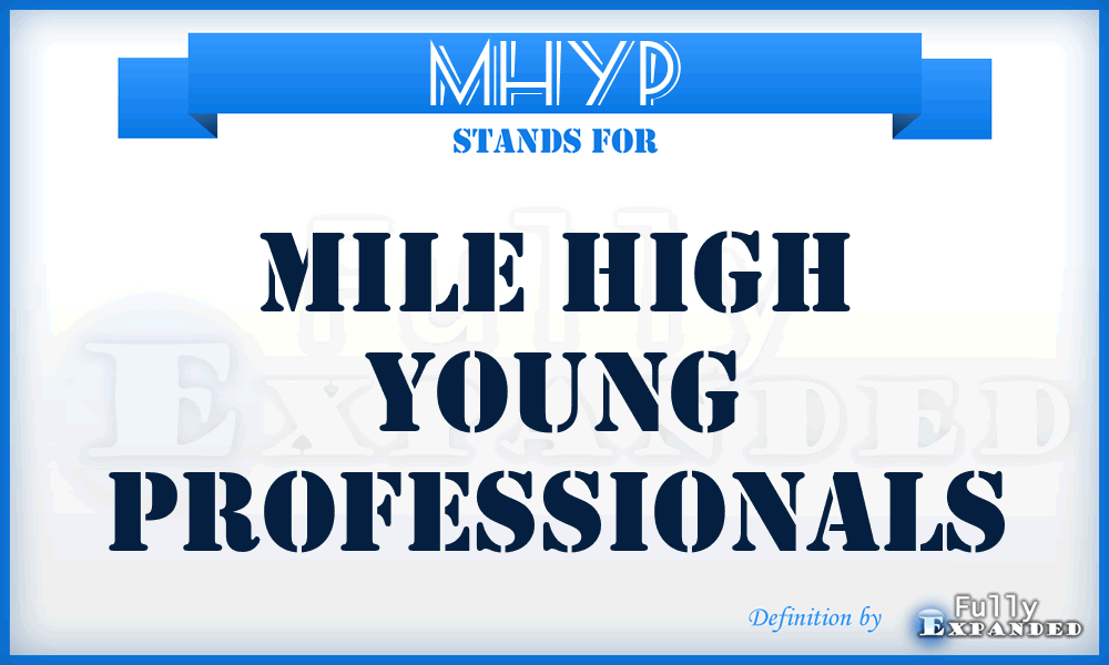 MHYP - Mile High Young Professionals