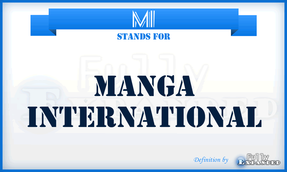 MI - Manga International