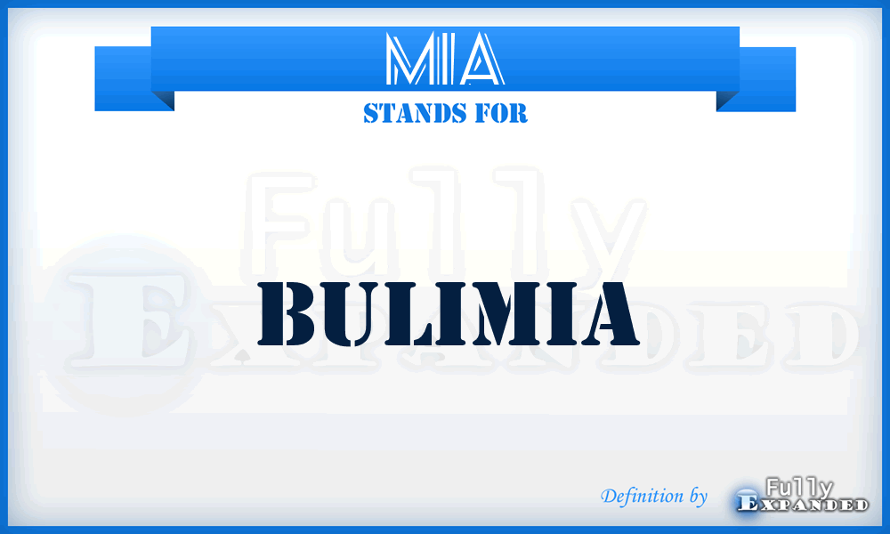 MIA - BuliMIA