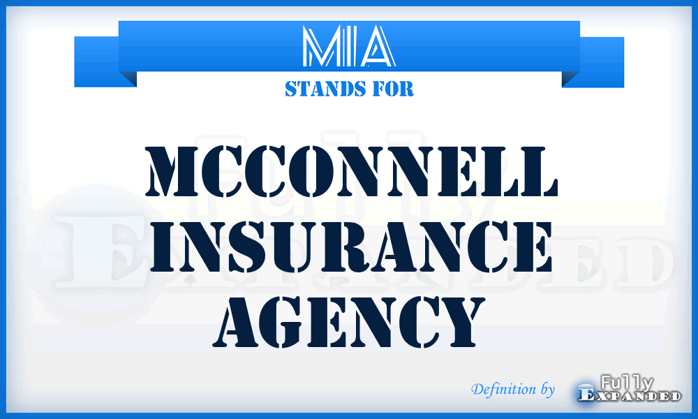 MIA - Mcconnell Insurance Agency