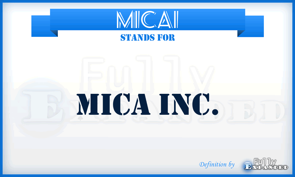 MICAI - MICA Inc.