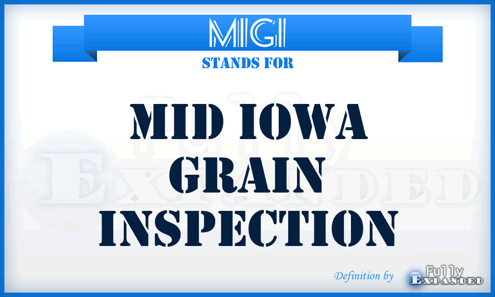 MIGI - Mid Iowa Grain Inspection