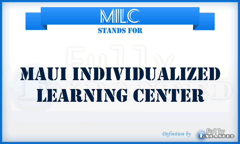 MILC - Maui Individualized Learning Center