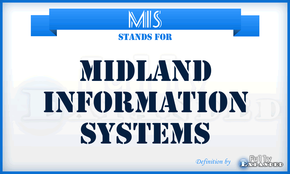 MIS - Midland Information Systems