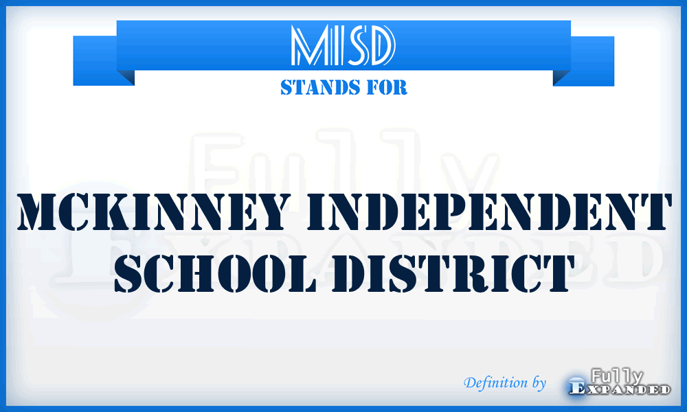 MISD - Mckinney Independent School District