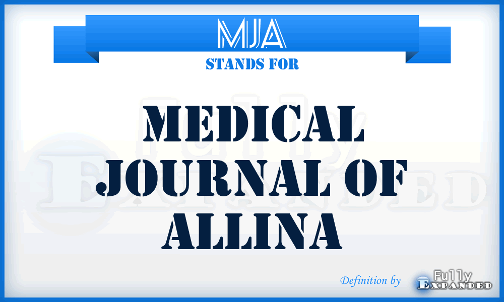 MJA - Medical Journal of Allina