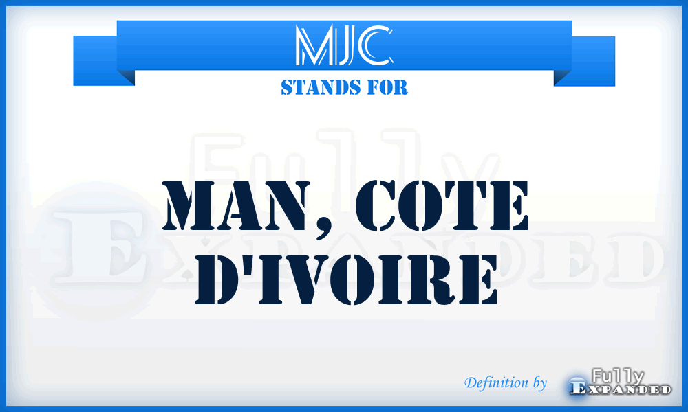 MJC - Man, Cote d'Ivoire