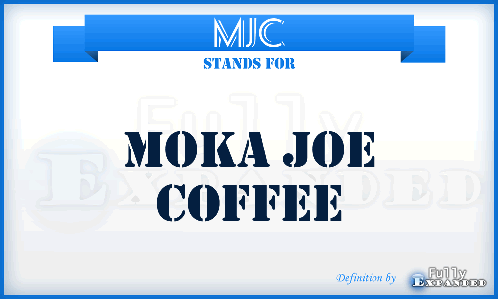 MJC - Moka Joe Coffee