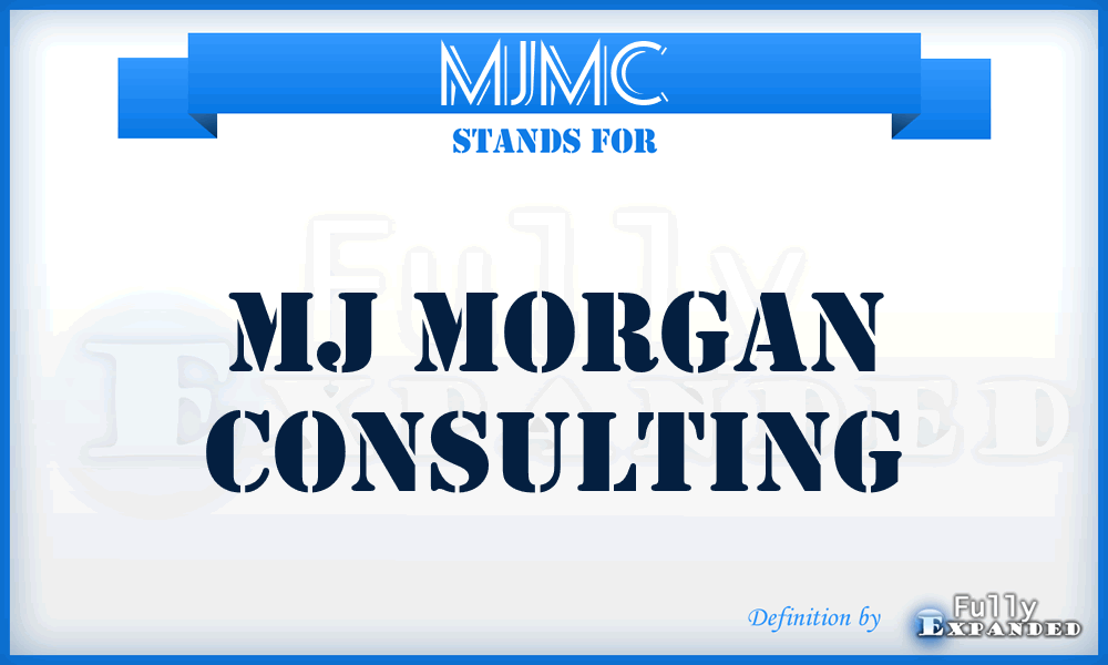 MJMC - MJ Morgan Consulting