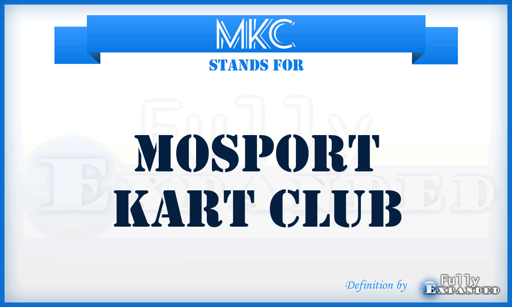 MKC - Mosport Kart Club