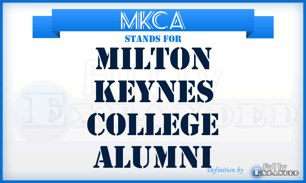 MKCA - Milton Keynes College Alumni