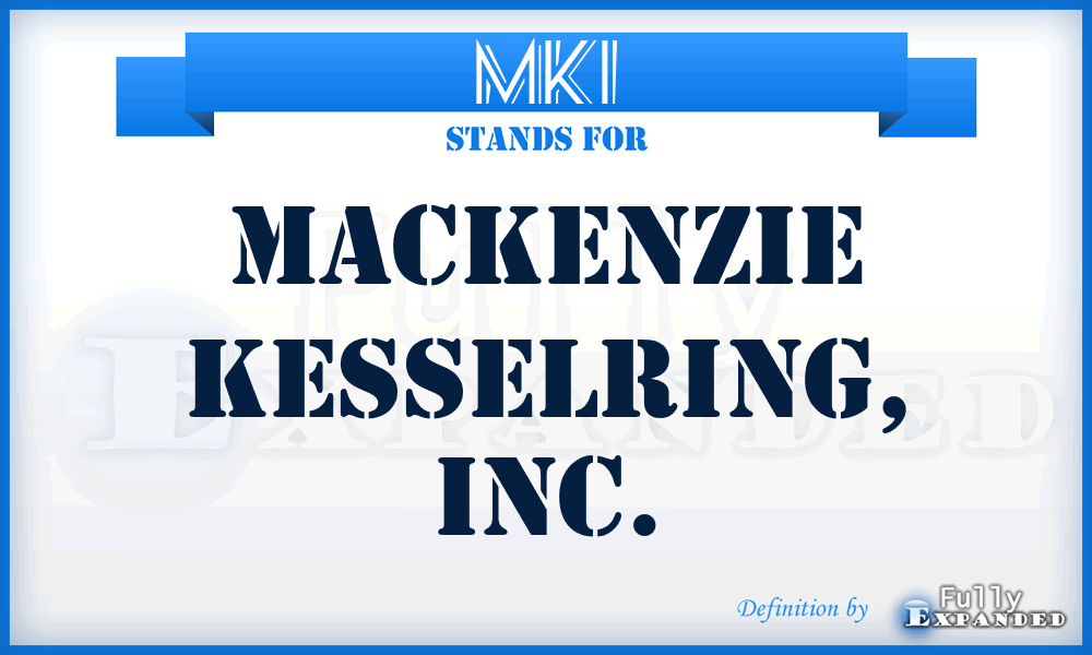 MKI - MacKenzie Kesselring, Inc.