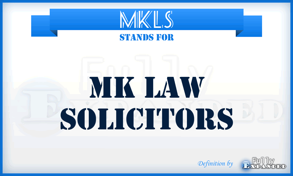 MKLS - MK Law Solicitors