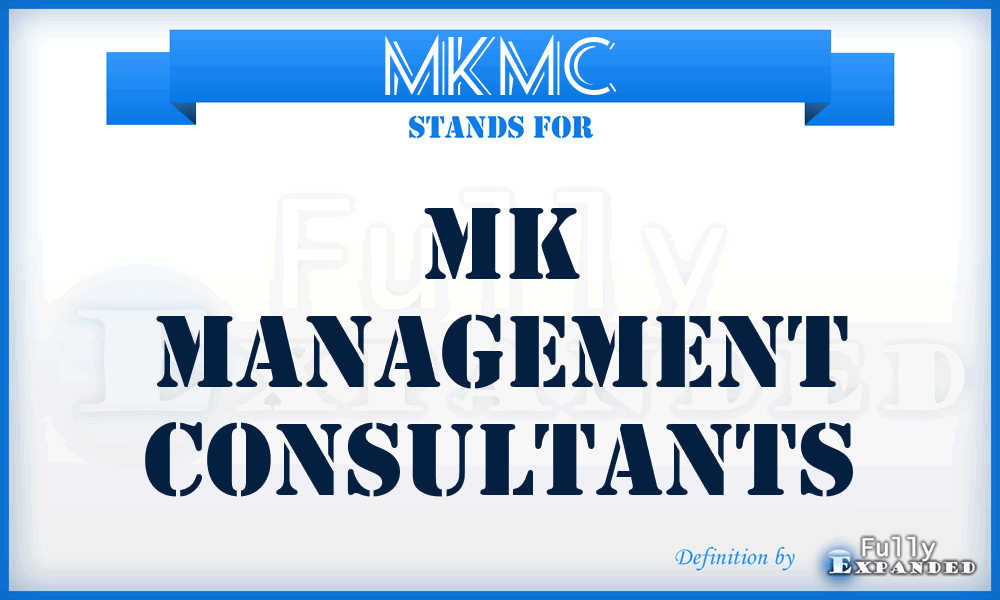 MKMC - MK Management Consultants