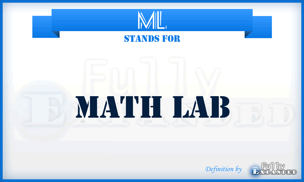 ML - Math Lab