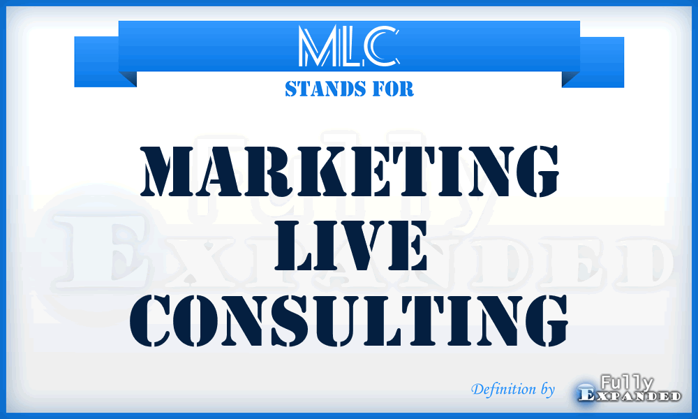 MLC - Marketing Live Consulting