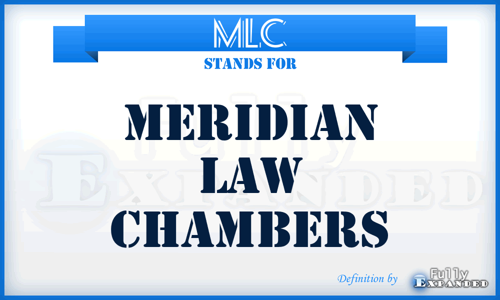 MLC - Meridian Law Chambers