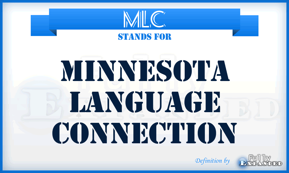 MLC - Minnesota Language Connection