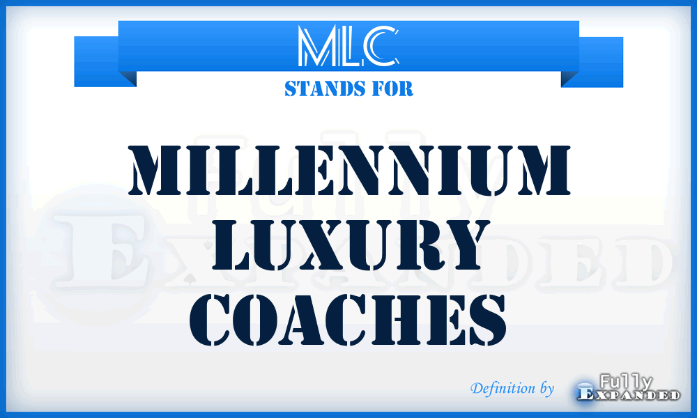 MLC - Millennium Luxury Coaches