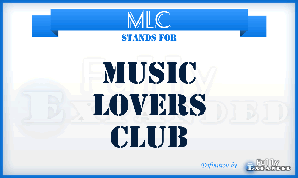 MLC - Music Lovers Club