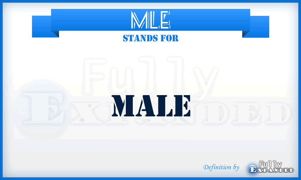 MLE - Male