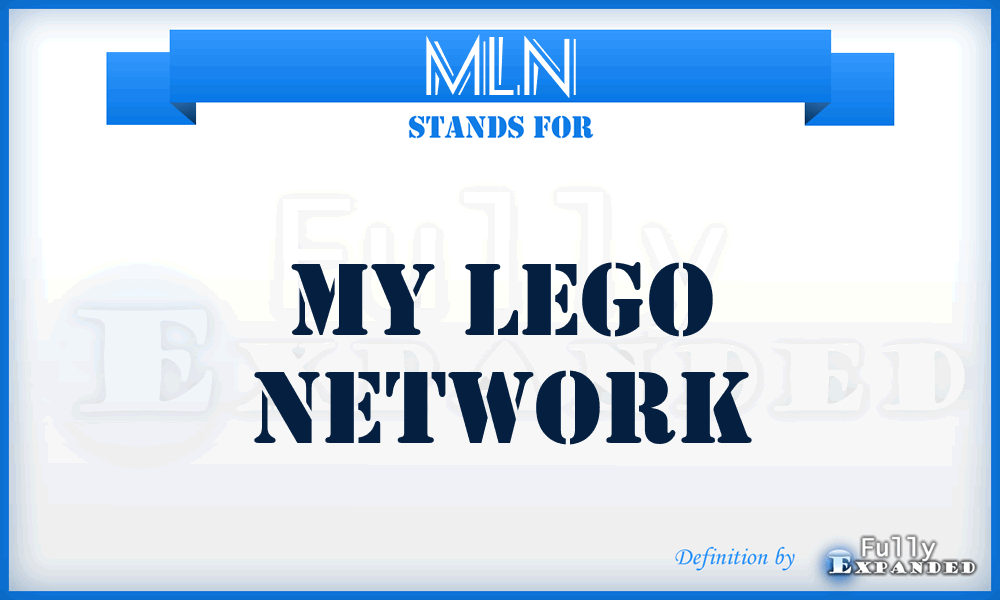 MLN - My Lego Network