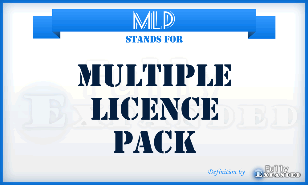 MLP - Multiple Licence Pack