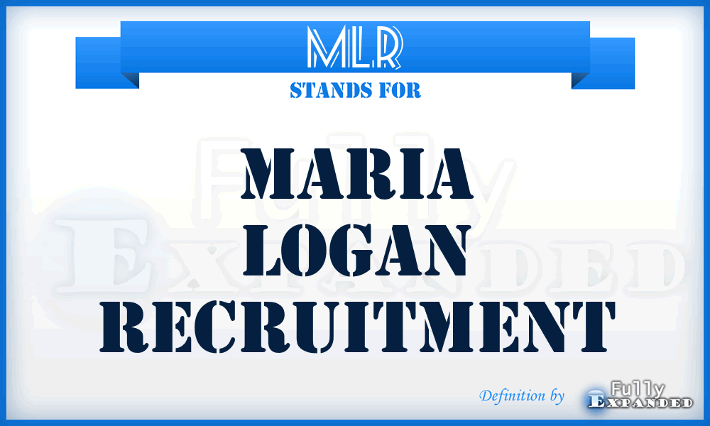 MLR - Maria Logan Recruitment