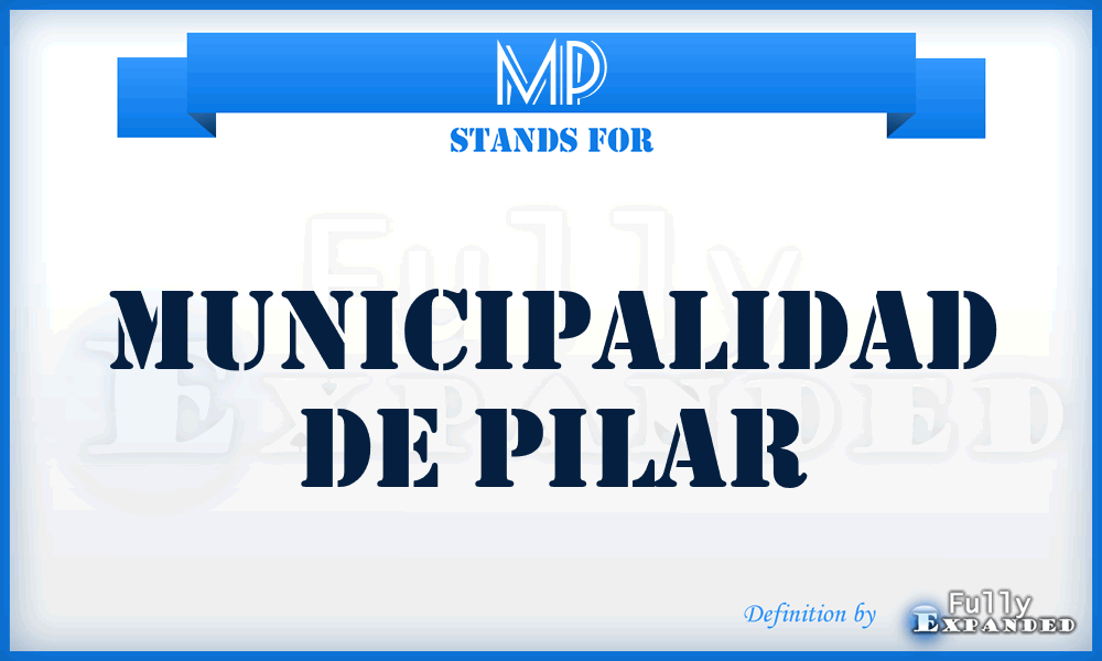 MP - Municipalidad de Pilar