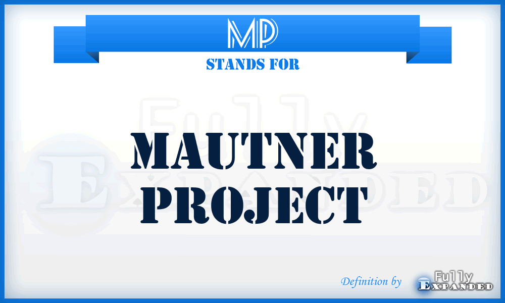 MP - Mautner Project
