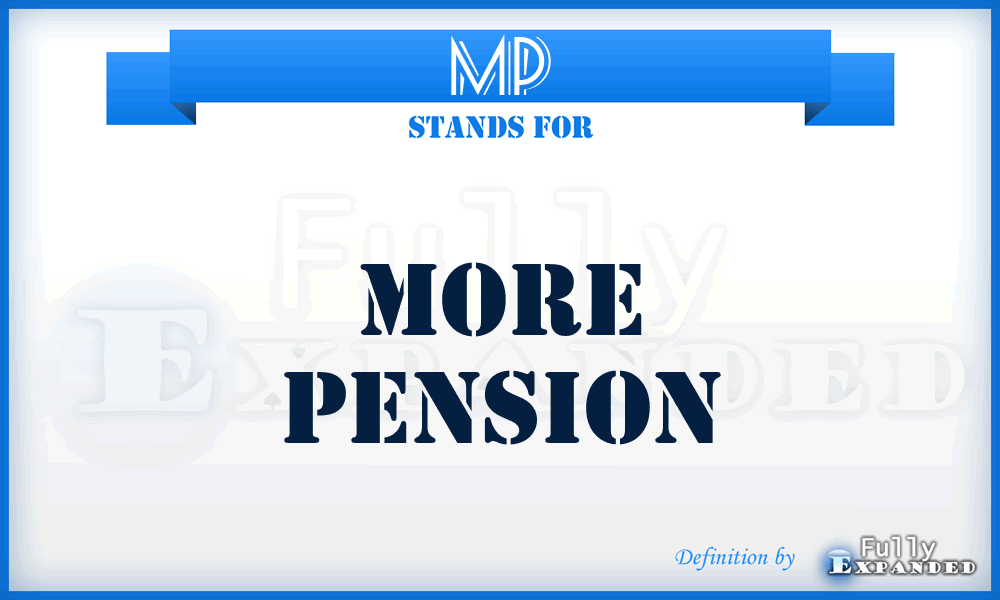 MP - More Pension