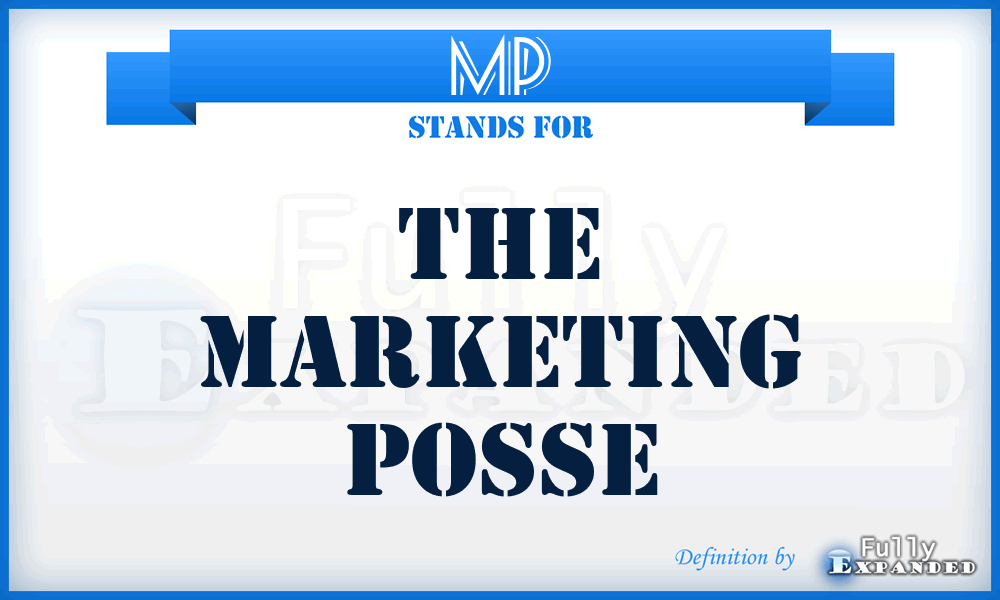 MP - The Marketing Posse