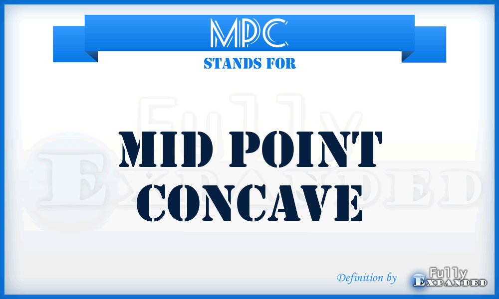 MPC - Mid Point Concave