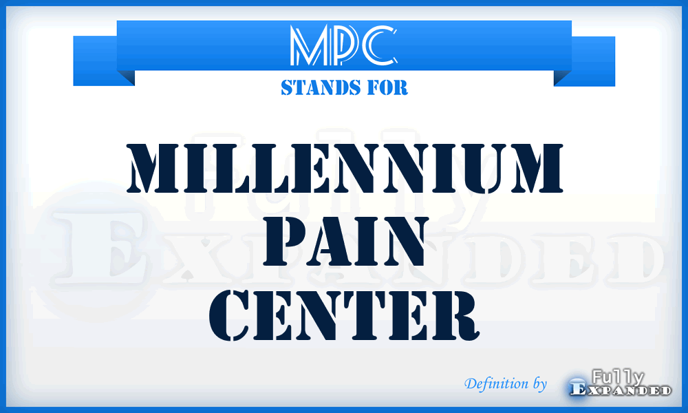 MPC - Millennium Pain Center