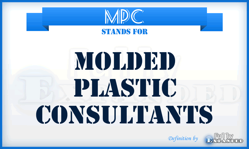 MPC - Molded Plastic Consultants