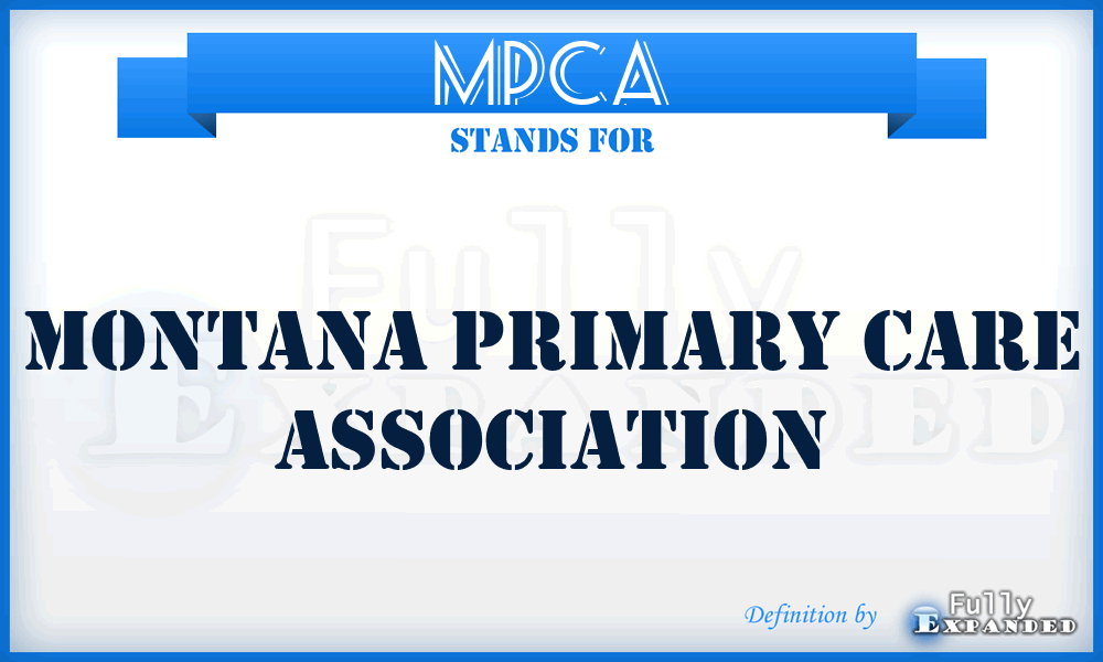 MPCA - Montana Primary Care Association