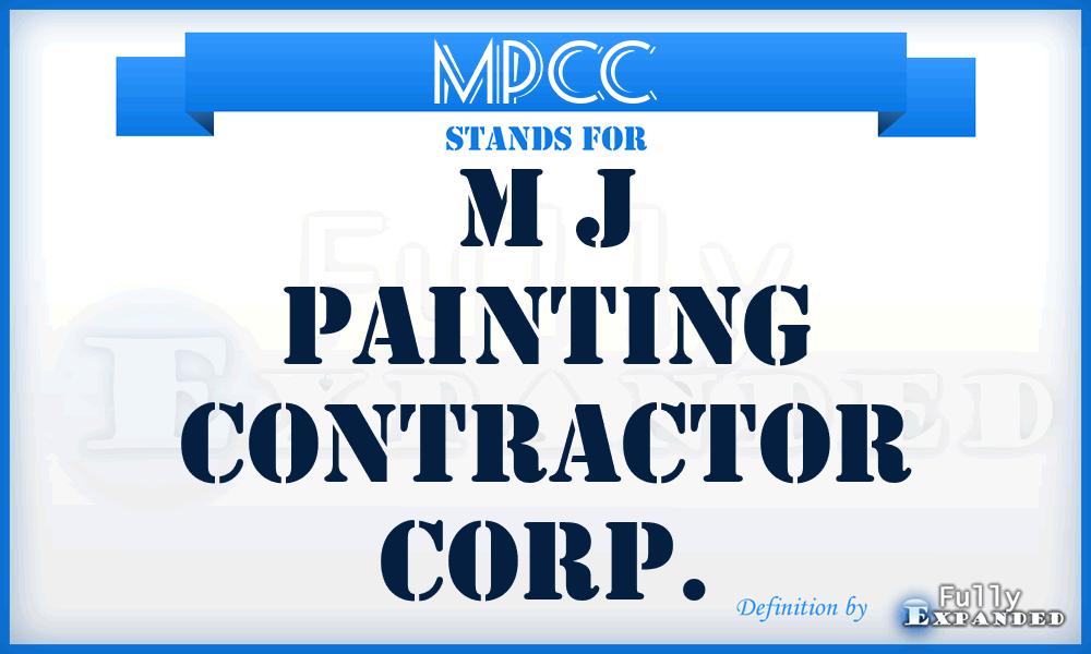 MPCC - M j Painting Contractor Corp.