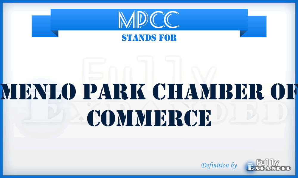 MPCC - Menlo Park Chamber of Commerce