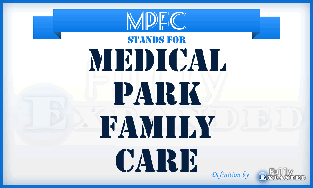 MPFC - Medical Park Family Care