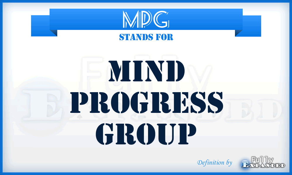 MPG - Mind Progress Group