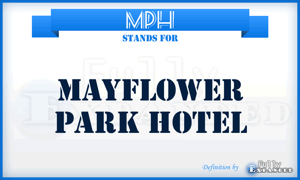 MPH - Mayflower Park Hotel