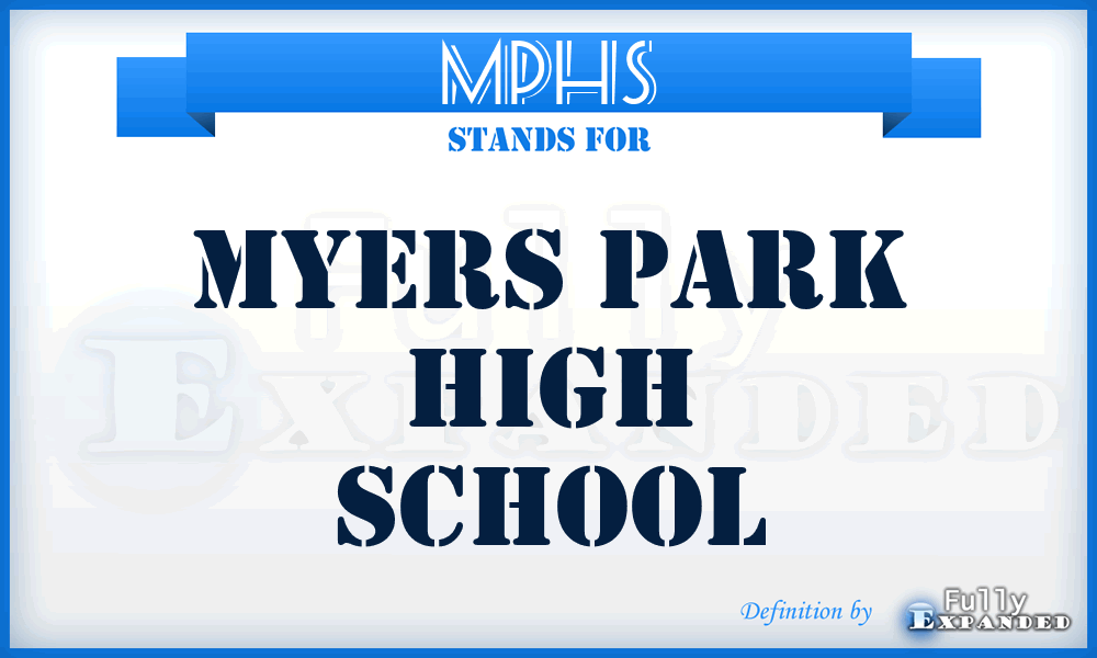 MPHS - Myers Park High School