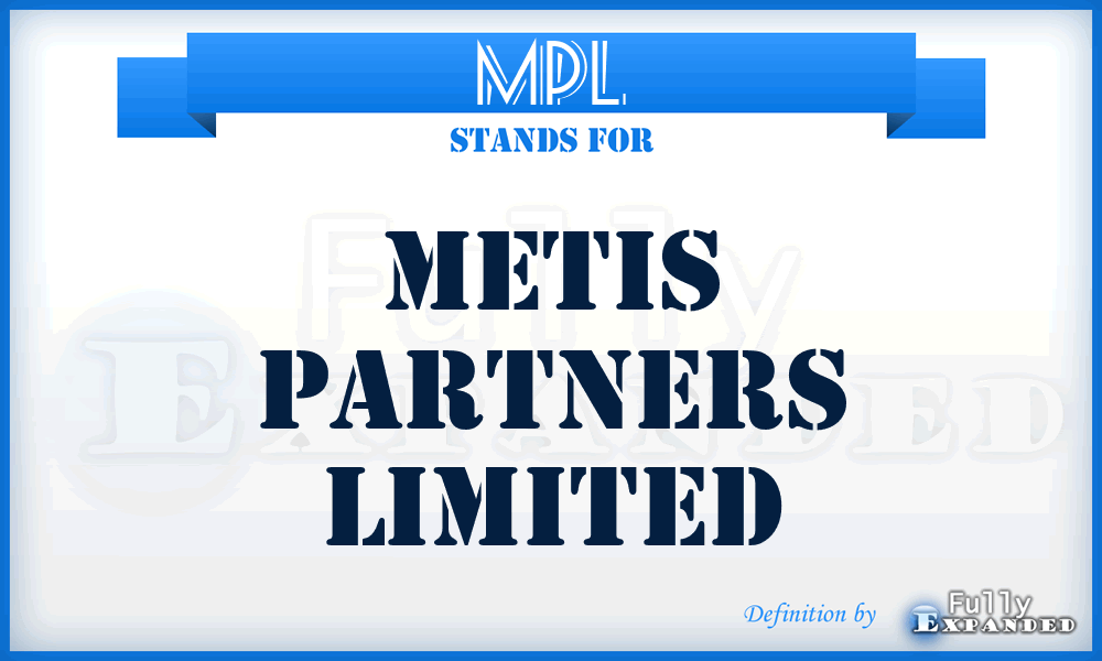 MPL - Metis Partners Limited