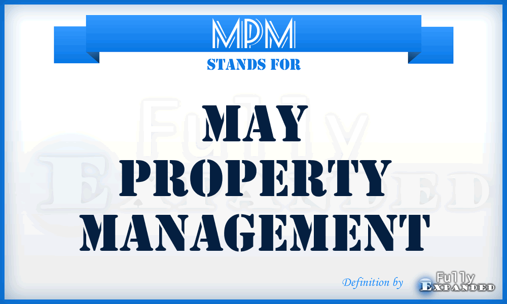 MPM - May Property Management