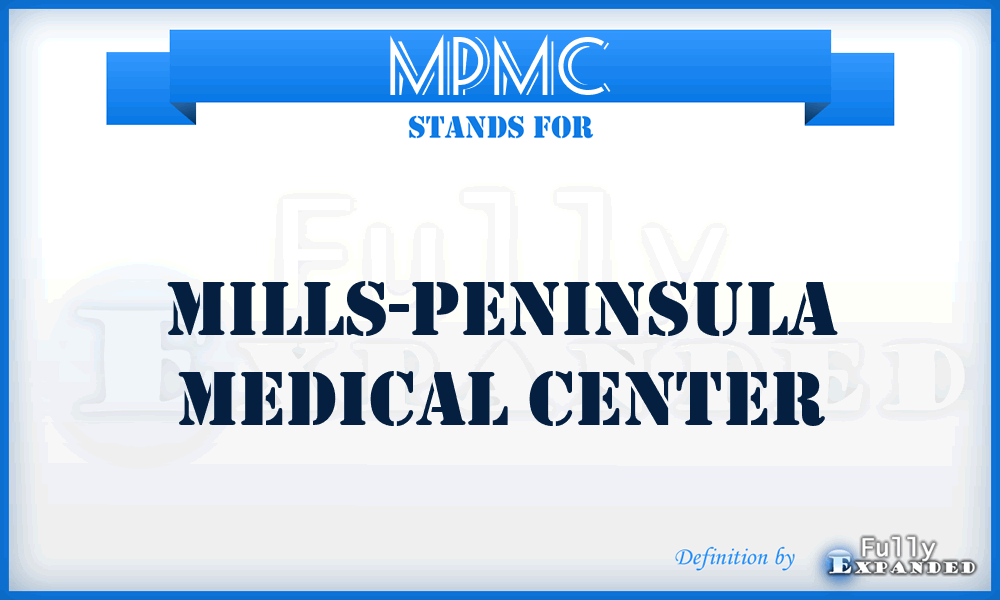 MPMC - Mills-Peninsula Medical Center