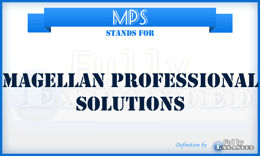 MPS - Magellan Professional Solutions