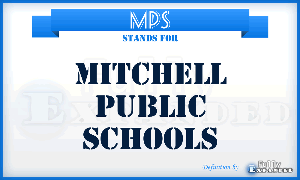 MPS - Mitchell Public Schools