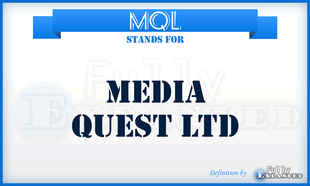 MQL - Media Quest Ltd